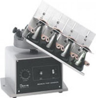 A photograph of a 21216 erlenmeyer flask holder for mid-range 3d shaker.