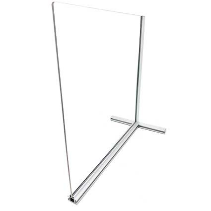 A photograph of a 21500 splash-guard™ benchtop splash shield and divider, 24 x 24.