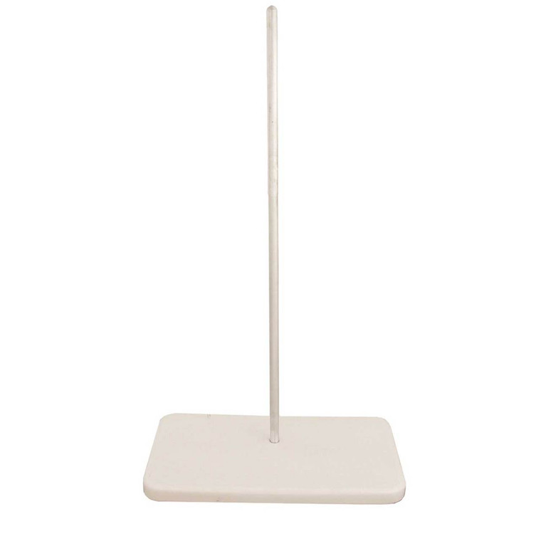 Photograph of laboratory support stand with rod.