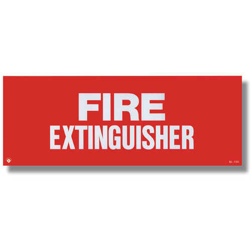 Extinctor Sign Self-adhesive extinguisher sign, 12