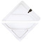 Photograph of split frame painted white dot placard holder frame system.