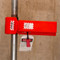 A photograph of an installed 07008 zing ball valve lockout device, large.