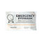A photograph of the included Emergency Eyewash sign.