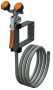 A photograph of a Guardian G5026 Eyewash/Drench Hose Unit, Wall Mounted.