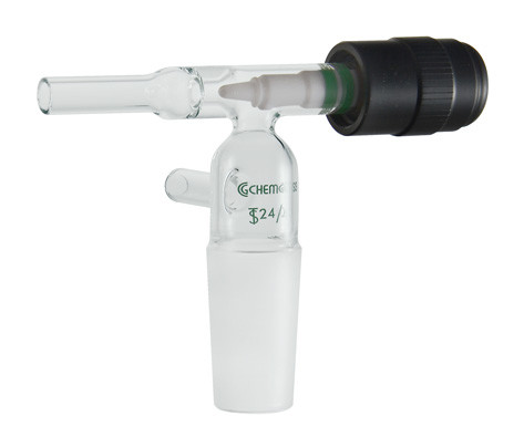 Chromatography Flow Control Adapters w/ Standard Taper Joint