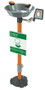 A photograph of a Guardian G1760 pedestal-mounted eyewash.