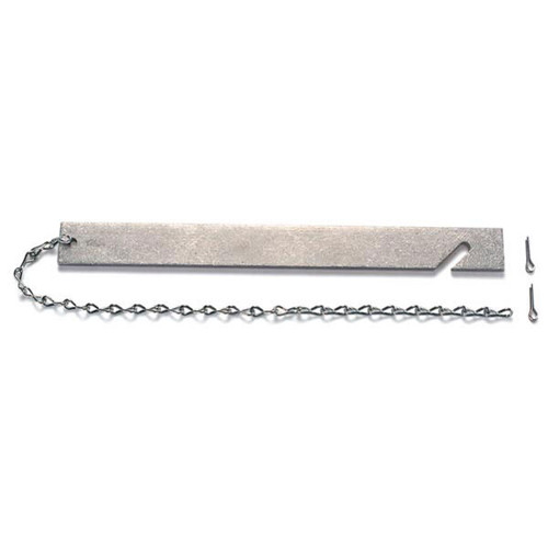 Fire Extinguisher Cabinet Breaker Bar Assembly - Glass/Magnetic Pin With Chain (Metal)