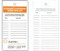 A picture of the front side (left) and back side (right) of the Guardian 250-060R Emergency Equipment Inspection Log Tags, 20/pkg