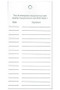 A picture of the back side of the Guardian 250-060R Emergency Equipment Inspection Log Tags, 20/pkg