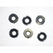 A photograph of six 470-005R Replacement Flow Controls for GS-Plus™ Spray Heads.