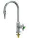 A photograph of an L611 Single Laboratory Faucet including the mounting shank.