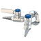 A photograph of an L4100-141FT Double Laboratory Gas Ball Valve.