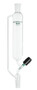 A photograph of a cg-1704 addition funnel w/ threaded ptfe valve.