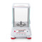 Photograph of Ohaus Pioneer® Analytical Balance, front facing with weight on balance pan.