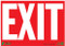 Drawing of the sign as described in the Product Description.
