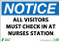 Drawing of the sign as described in the Product Description.
