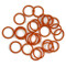 A photograph of 25 O-Rings for Ansul Style Streamlined Metal Blow Off Caps.