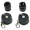 A photograph of a set of Guardian AP470-048R eye wash spray heads for GFR3000-series heated safety stations.
