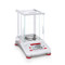 Photograph of Ohaus Adventurer™ Semi-Micro Balance with draft shield closed, right facing.