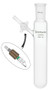 A photograph of a af-0537 schlenk tube, outer neck w/ glass stopcock or airfree® valve.