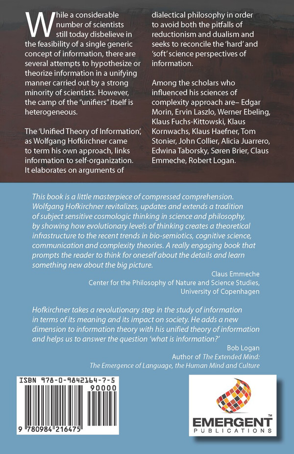 Twenty Questions About a Unified Theory of Information: A Short Exploration into Information from a Complex Systems View (PDF)