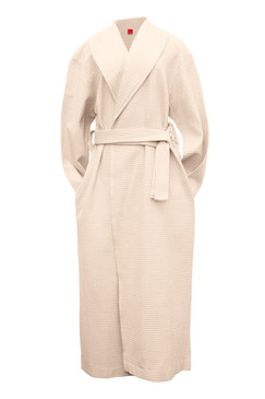Roll neck robe front view white waffle


Product & Description:

Our Roll neck waffle robes are an essential part of clinical practice. Used for clients during treatments they add an element of professionalism to your clinic whilst making your clients feel extra comfortable..

Waffle weave is a luxurious fabric that stays looking new when laundered correctly, making it long lasting.

These are a must have for your practice be it in home or clinic. 

Changed for each client.

Fabric: 

100% Cotton Waffle Weave
Belt Tie 
Size: 

Small - width 62 cm, length 134 cm 
Medium - width 67 cm, length 139 cm
Large - width 70 cm, length 142 cm