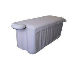 Valence with face cushion cover & premium drape 100x200cm