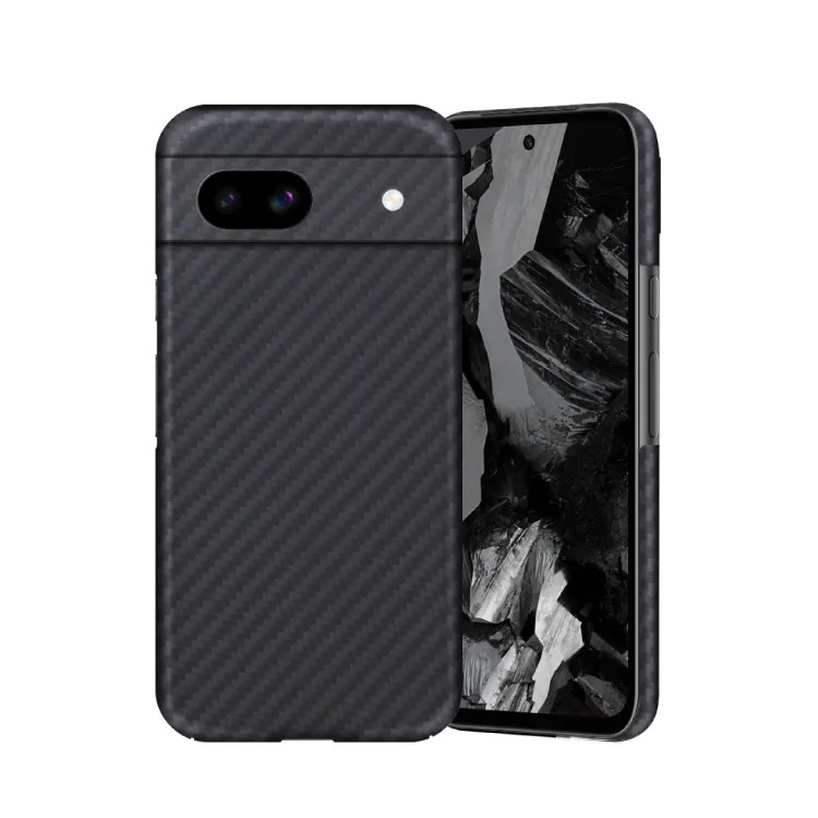 Puxssul Cover per Google Pixel 8a, Custodia in Pelle Sintetica TPU, Anti-Shock Anti-Graffio Anti-Scivolo Ultra Leggera Cover per Google Pixel 8a, per Uomini Donne (Bianco