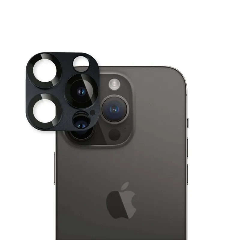 HYBRID CAMERA LENS COVER for iPhone 16 Pro 16 Pro Max (Black)
