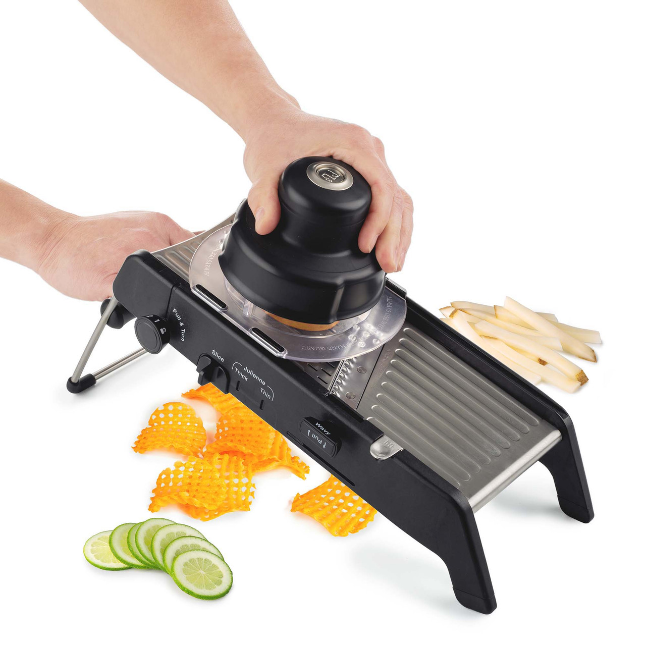 Roll over image to zoom in Mandoline Slicer for Food and