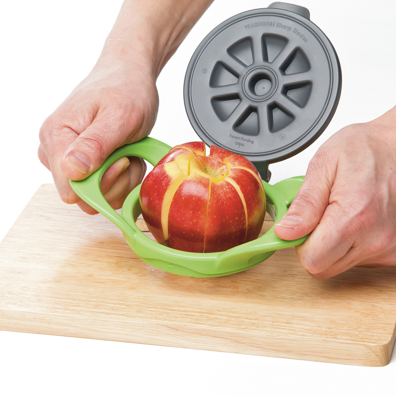 Progressive Thin Apple Slicer / Corer 16 Slices Apples & Pears Flip & Pop  2-Pack