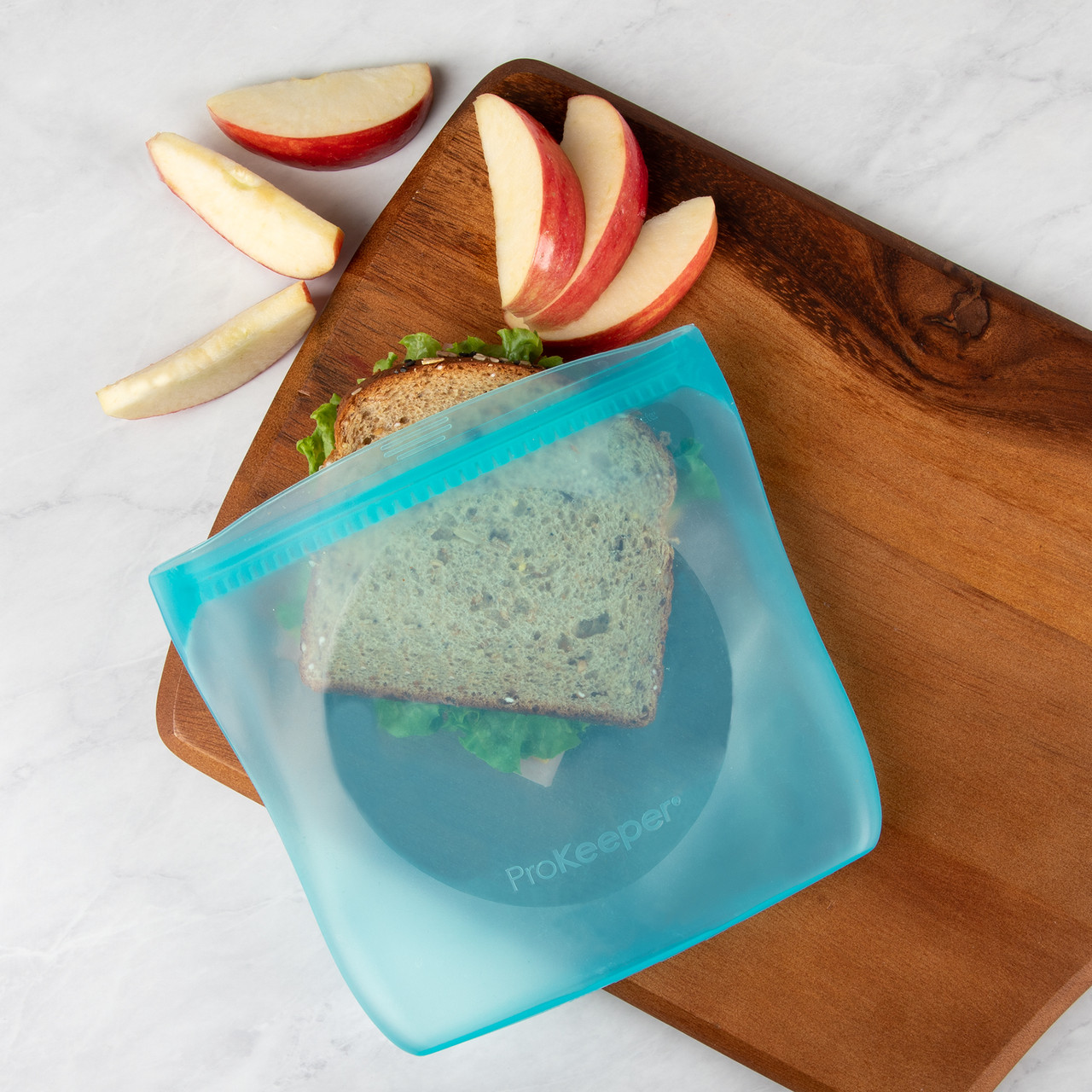 SlickStorage™- Reusable Silicone Food Storage Bag - Breezy Royale