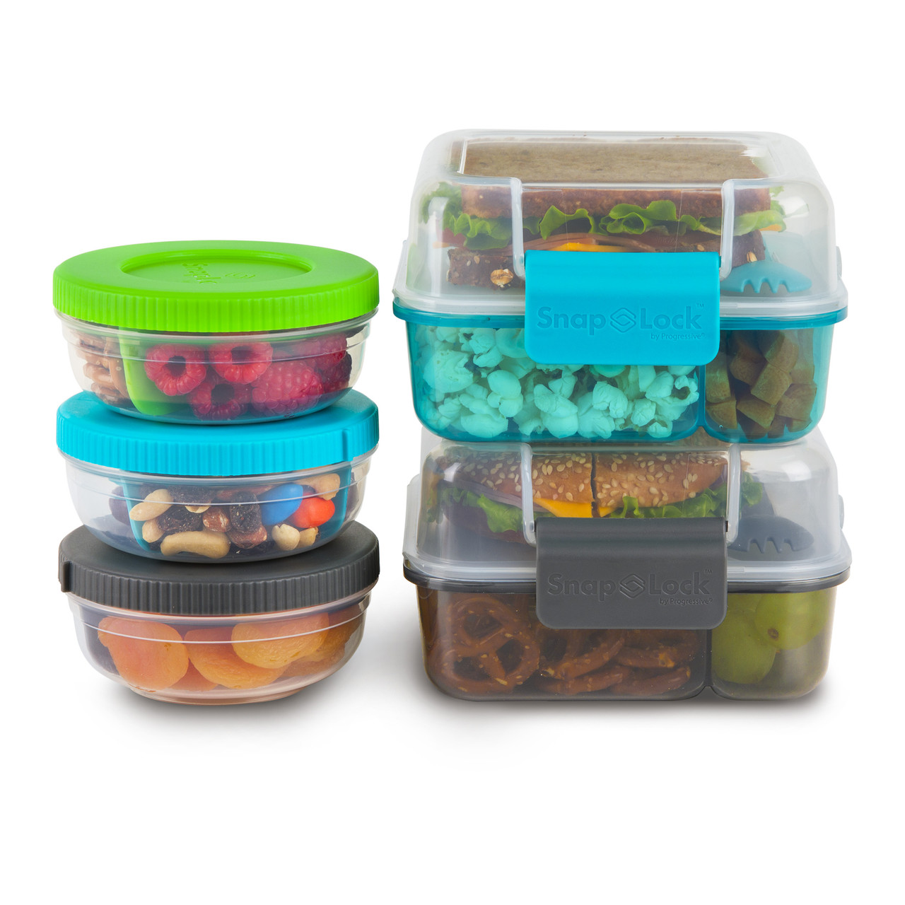 Progressive Snaplock Sandwich To-Go  Food storage containers, Perfect food,  Sandwiches