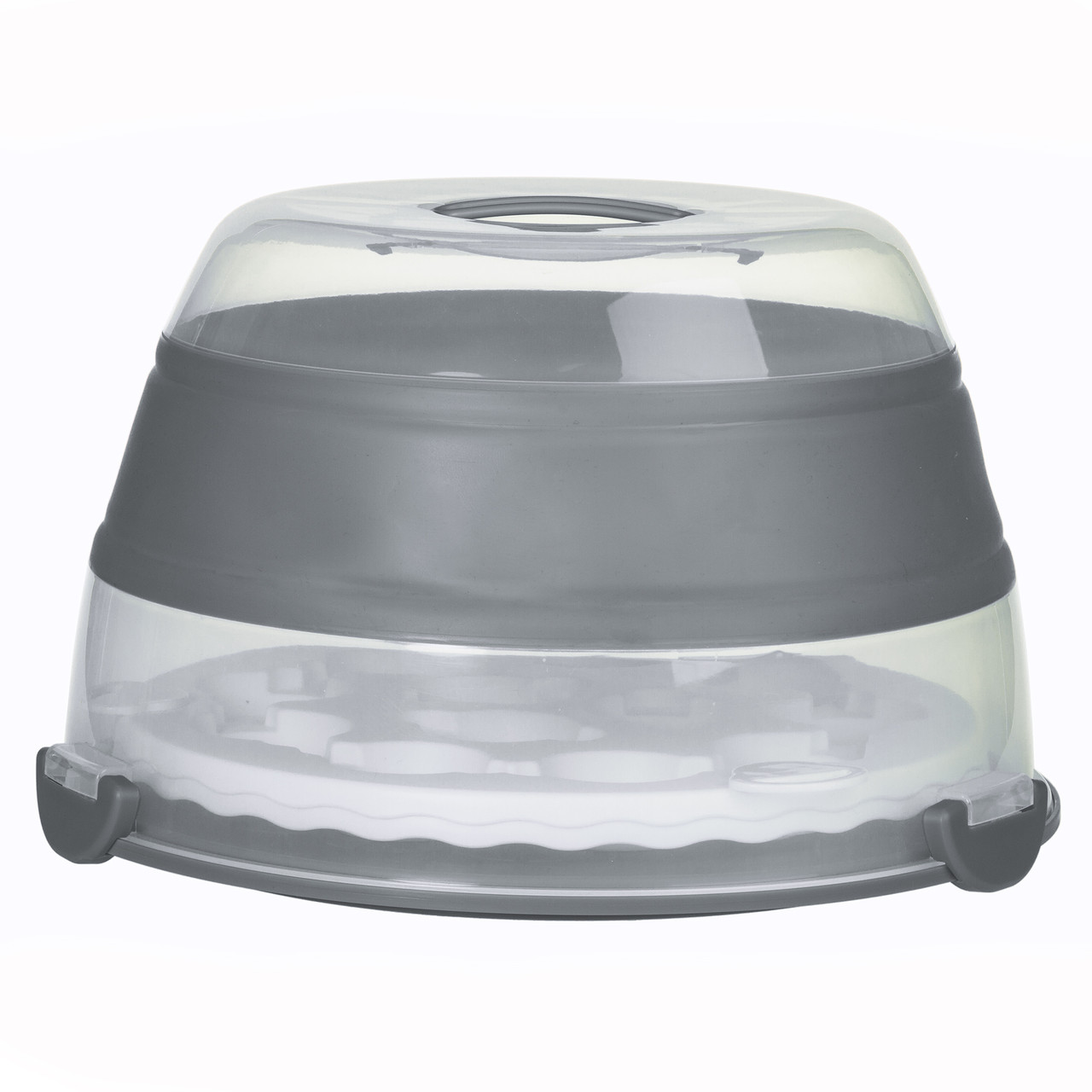 Prepworks Collapsible Cupcake Carrier, Gray