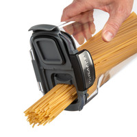 Sliding door measures 1, 2 or 3 servings of spaghetti.