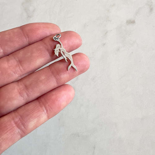 Mermaid Silver Charm