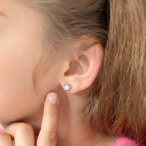 Softball or Baseball Stud Earrings for Kids