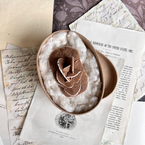 Desert Rose Selenite Crystal Specimen