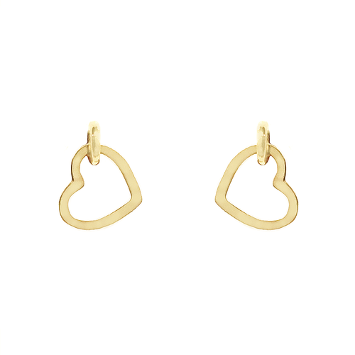 Dangle Heart Earrings