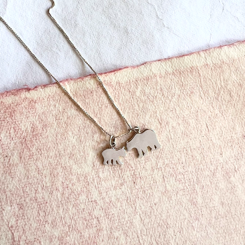 Small and Large Bear Charms