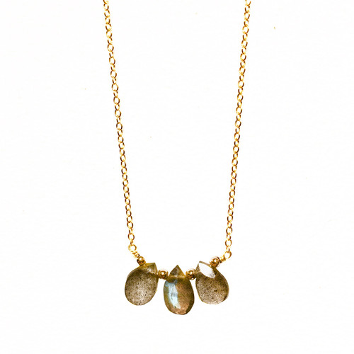 Triple Teardrop Necklace