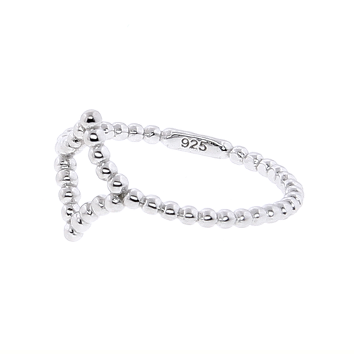 Beaded Rhombus Ring - size 6