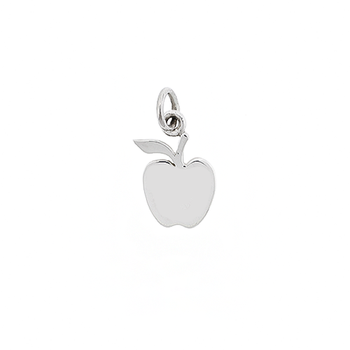 Sterling Silver Apple Charm