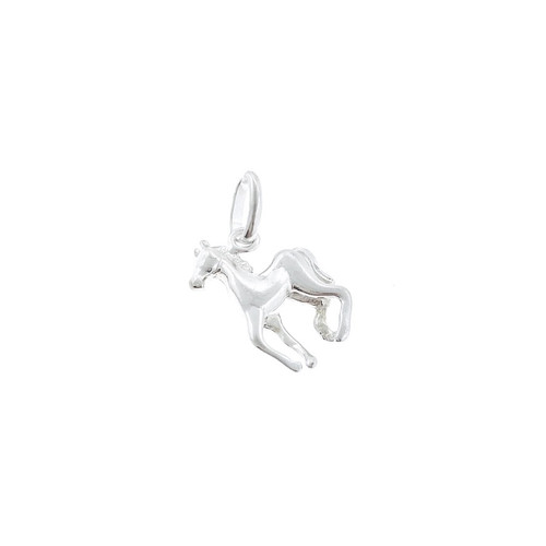 Silver Horse Charm