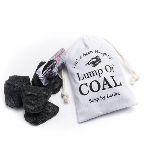 Lump of Coal Soap