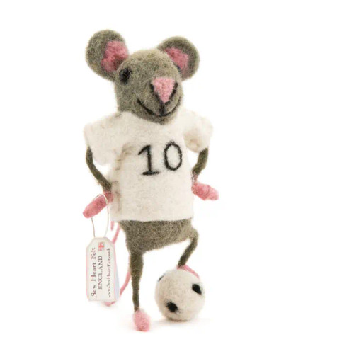 Soccer Felt Mouse
