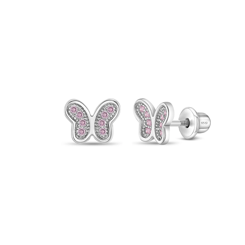 Butterfly Stud Earrings for Kids