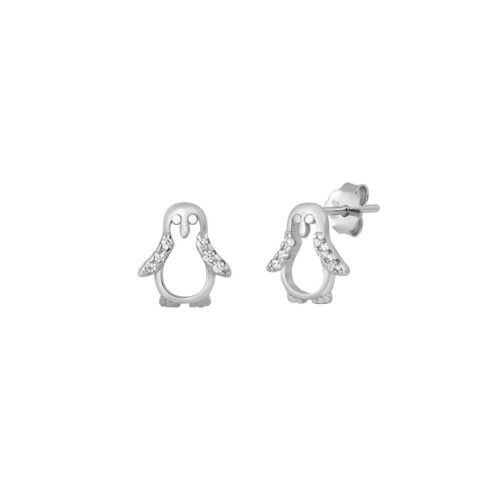 Penguin Stud Earrings