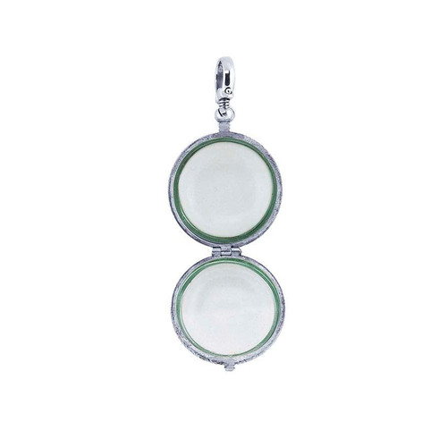 Round Vintage Glass Locket