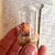 Vanadinite on Barite in Glass Dome – Natural Crystal Specimen